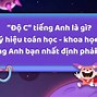 C Trong Toán Học Là Gì