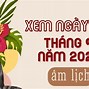 Lịch Âm Dương Tháng 9 Năm 2023