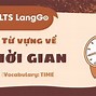 Một Khoảng Thời Gian Tiếng Anh Là Gì