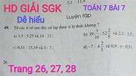 Toán Lớp 7 Tập 2 Trang 38 Bài 27